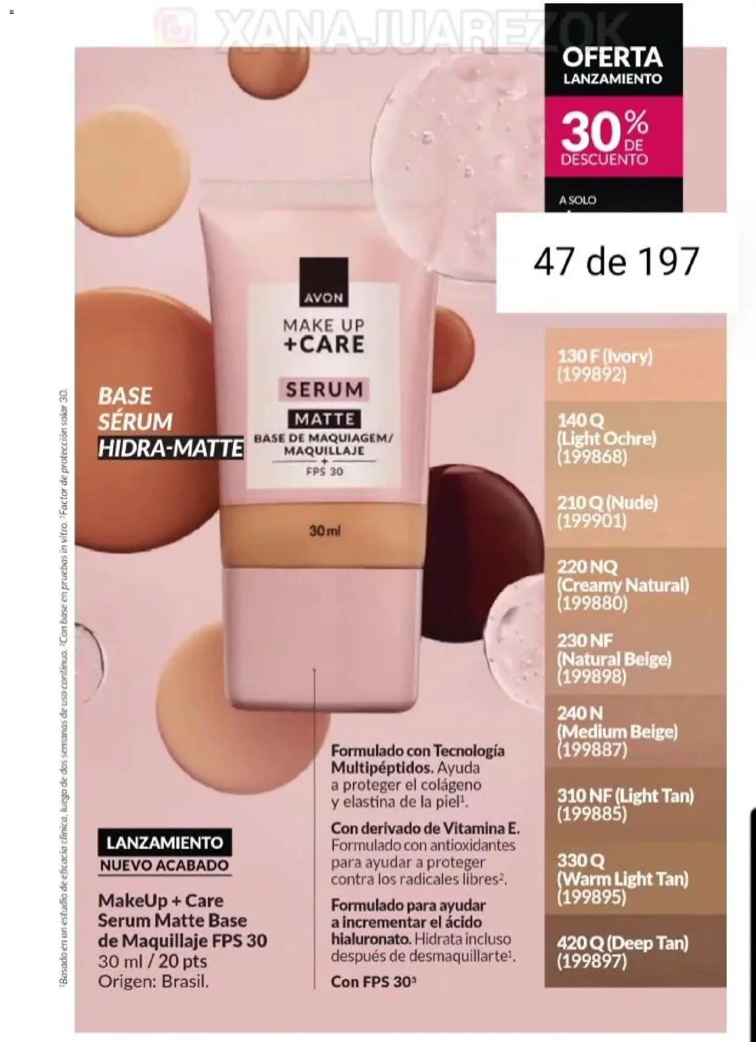 Catálogo AVON Campaña 15/2025 │ válido desde el 23.10.2025 | Página: 41 | Productos: Maquillaje, Serum
