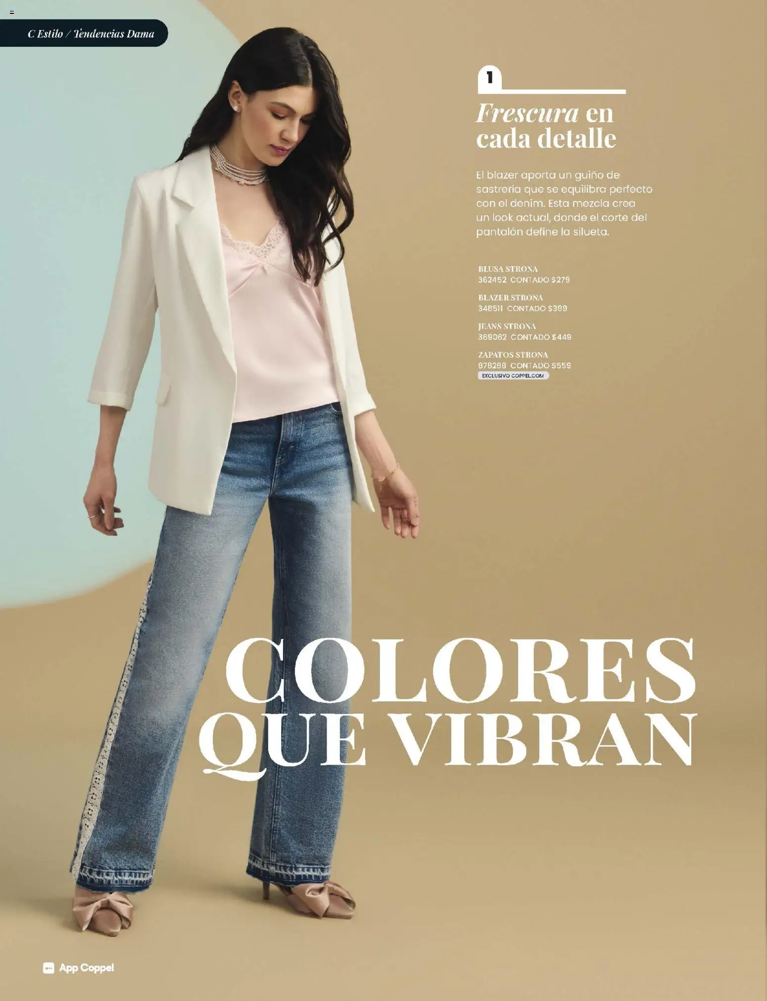Nuevas ofertas de Coppel válidas en toda la República Mexicana desde el 01.03.2026. ¡Encuentra las mejores ofertas en Coppel catálogo ! | Página: 3 | Productos: Blusa, Zapatos, Blazer