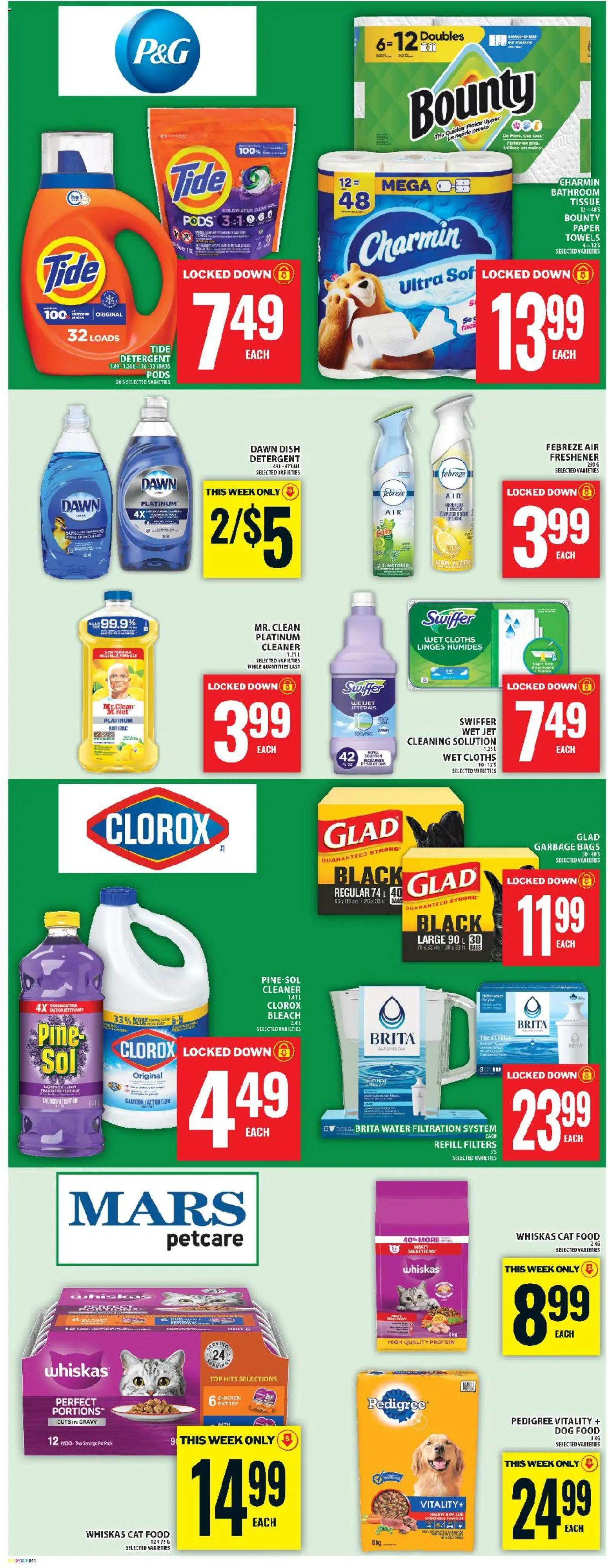 Food Basics flyer valid from 06.11.2025 | Page: 14 | Products: Beef, Detergent, Chicken