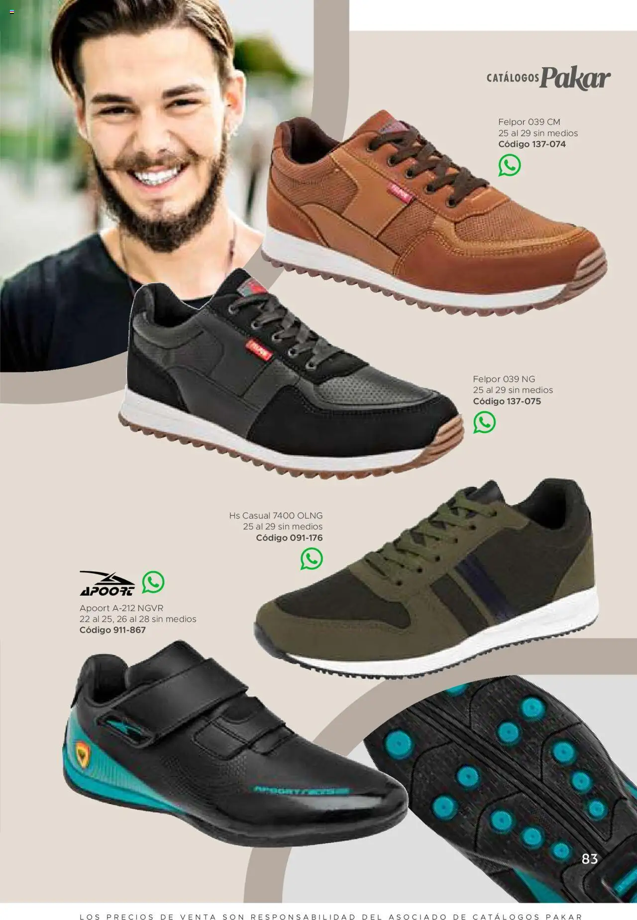 Nuevas ofertas de SC Pakar válidas en toda la República Mexicana desde el 24.07.2025. ¡Encuentra las mejores ofertas en SC Pakar - Catálogo Hombre otoño / invierno! | Página: 83