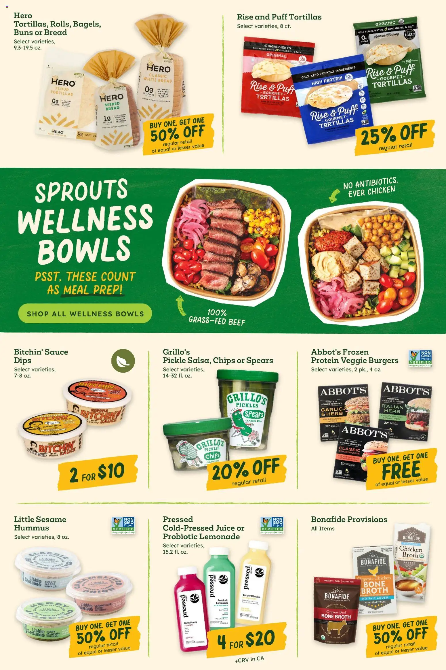 Sprouts Weekly Ad - valid from 31.12.2025 | Page: 9 | Products: Juice, Pineapple, Chips, Parsley