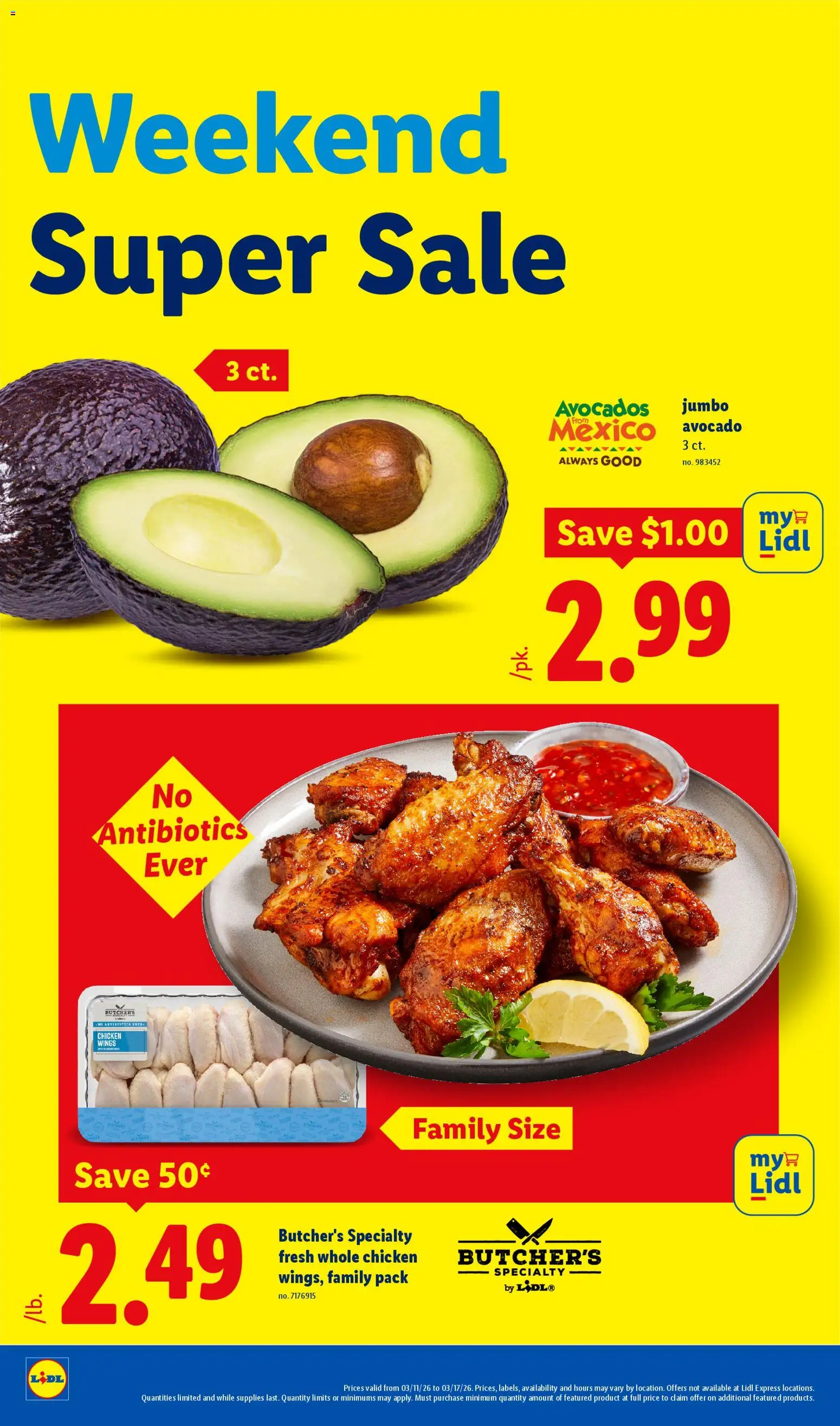 Lidl Weekly Ad - valid from 11.03.2026 | Page: 26 | Products: Avocado