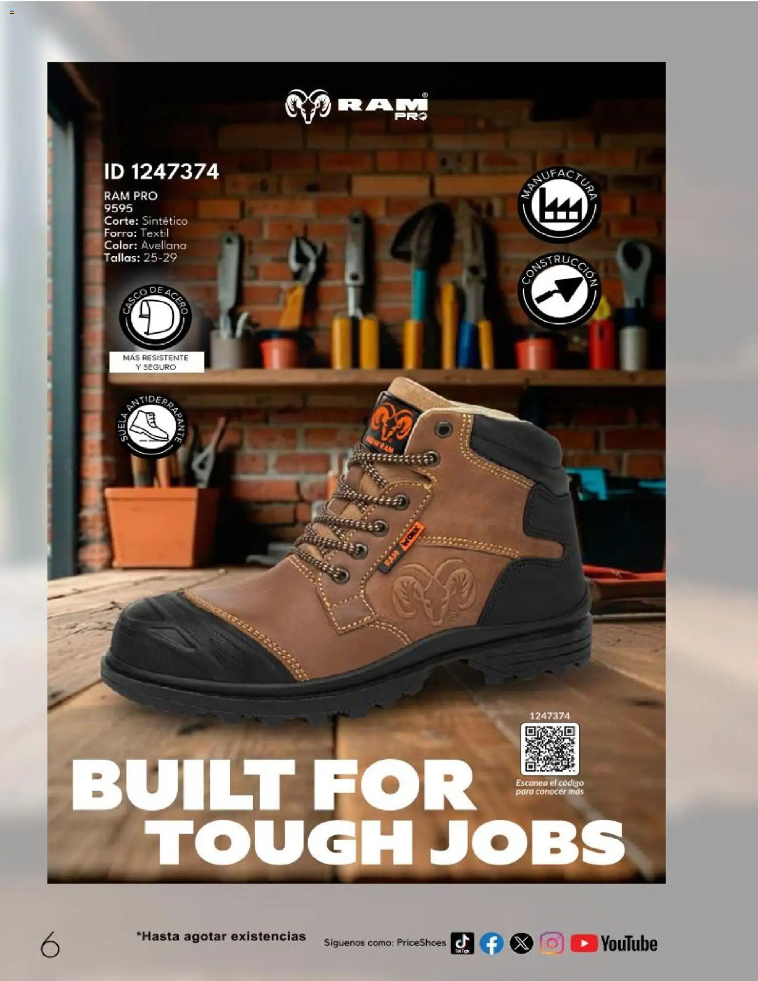 Nuevas ofertas de Price Shoes válidas en toda la República Mexicana desde el 23.12.2025. ¡Encuentra las mejores ofertas en Price Shoes catálogo Hummer! | Página: 6