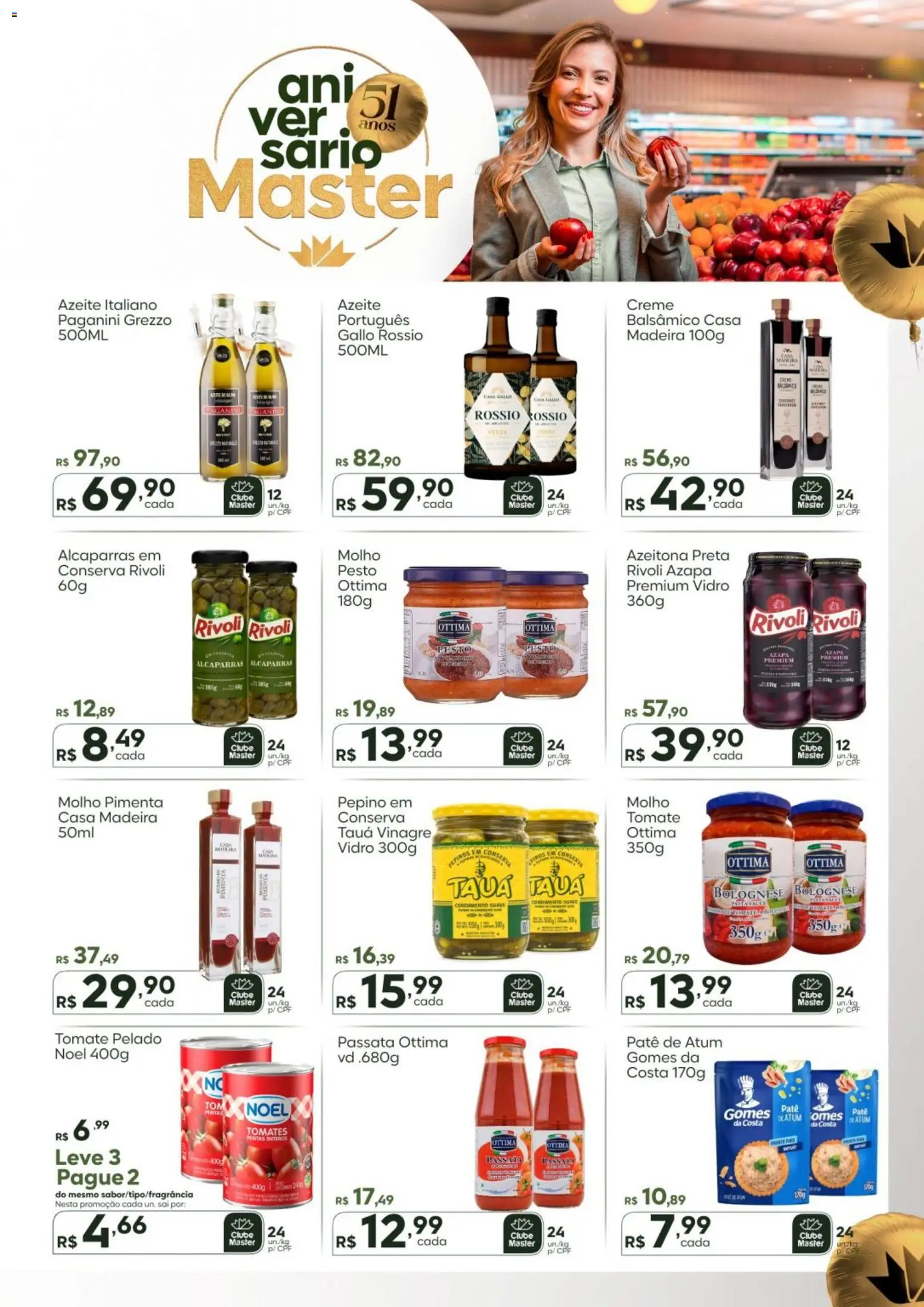 Master Folheto - válido de 03.11.2025 | Página: 7 | Produtos: Pimenta, Vinagre, Azeite, Atum