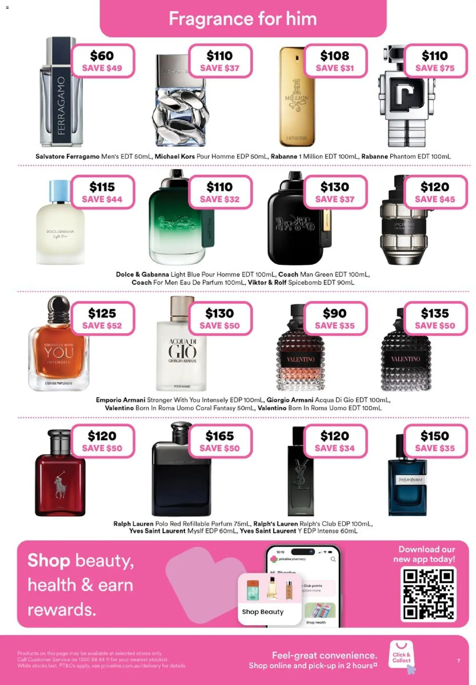 Priceline Pharmacy catalogue - valid from 05.03.2026 | Page: 7 | Products: Fragrance, Light