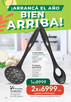 Vista previa Tupperware Folleto válido desde el 09.12.2025 | Página: 65 | Productos: Cuchara, Mango, Espumadera