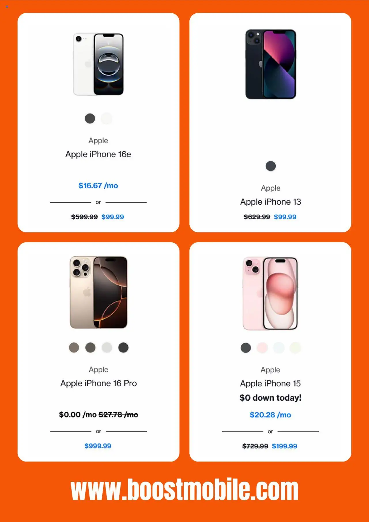 Boost Mobile Deals - valid from 01.07.2025 | Page: 3