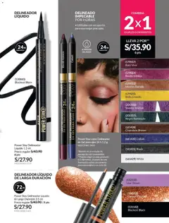 Vista previa de folleto Avon catálogo - Campaña 6 de la Avon válido desde 01.04.2026 | Página: 55 | Productos: Delineador, Chocolate