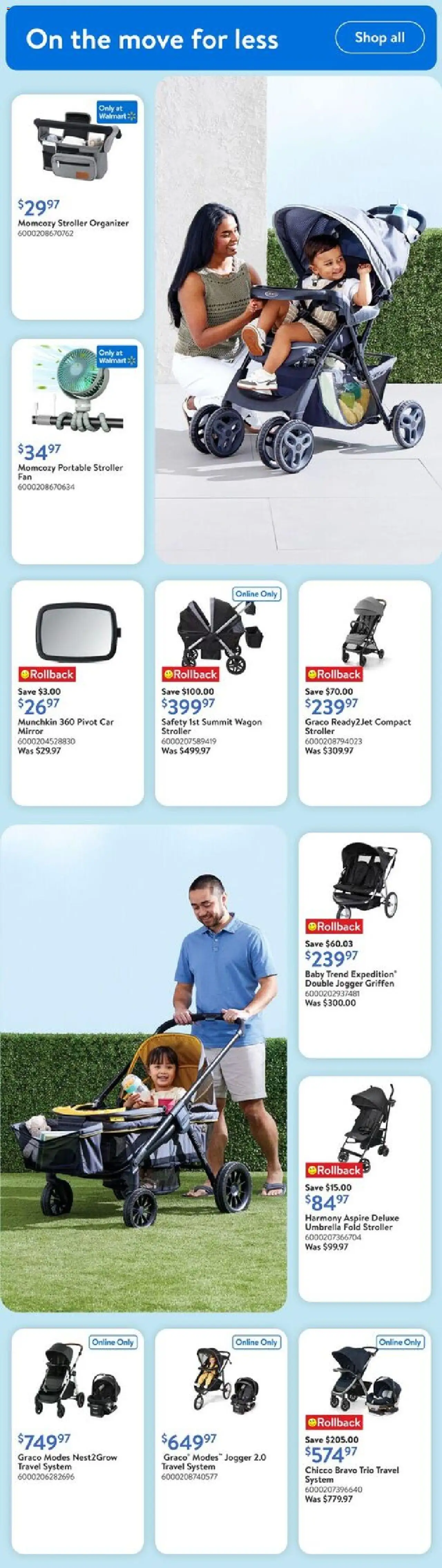 Walmart flyer valid from 19.06.2025 | Page: 16 | Products: Umbrella, Mirror