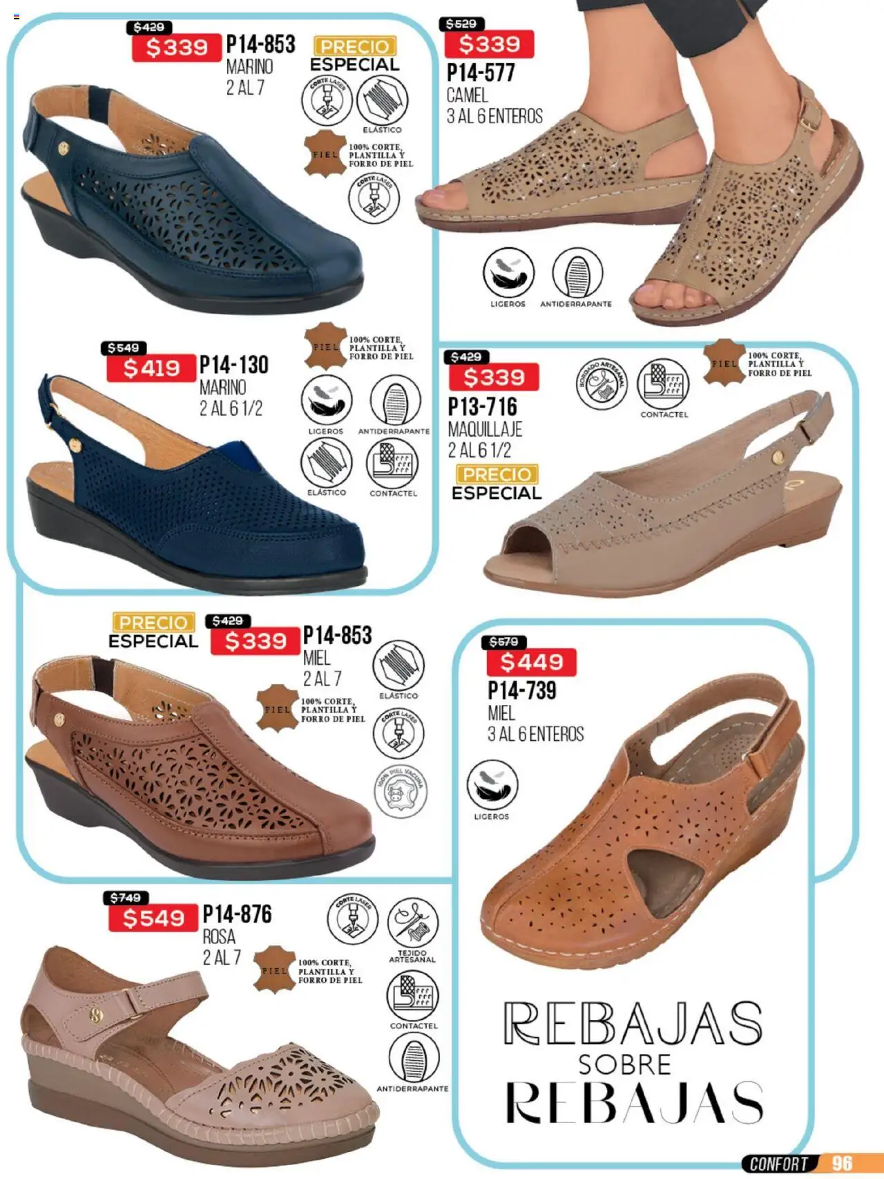 Nuevas ofertas de Cklass válidas en toda la República Mexicana desde el 23.06.2025. ¡Encuentra las mejores ofertas en Cklass catálogo Rebajas Sobre Calzado! | Página: 97 | Productos: Maquillaje, Sobre