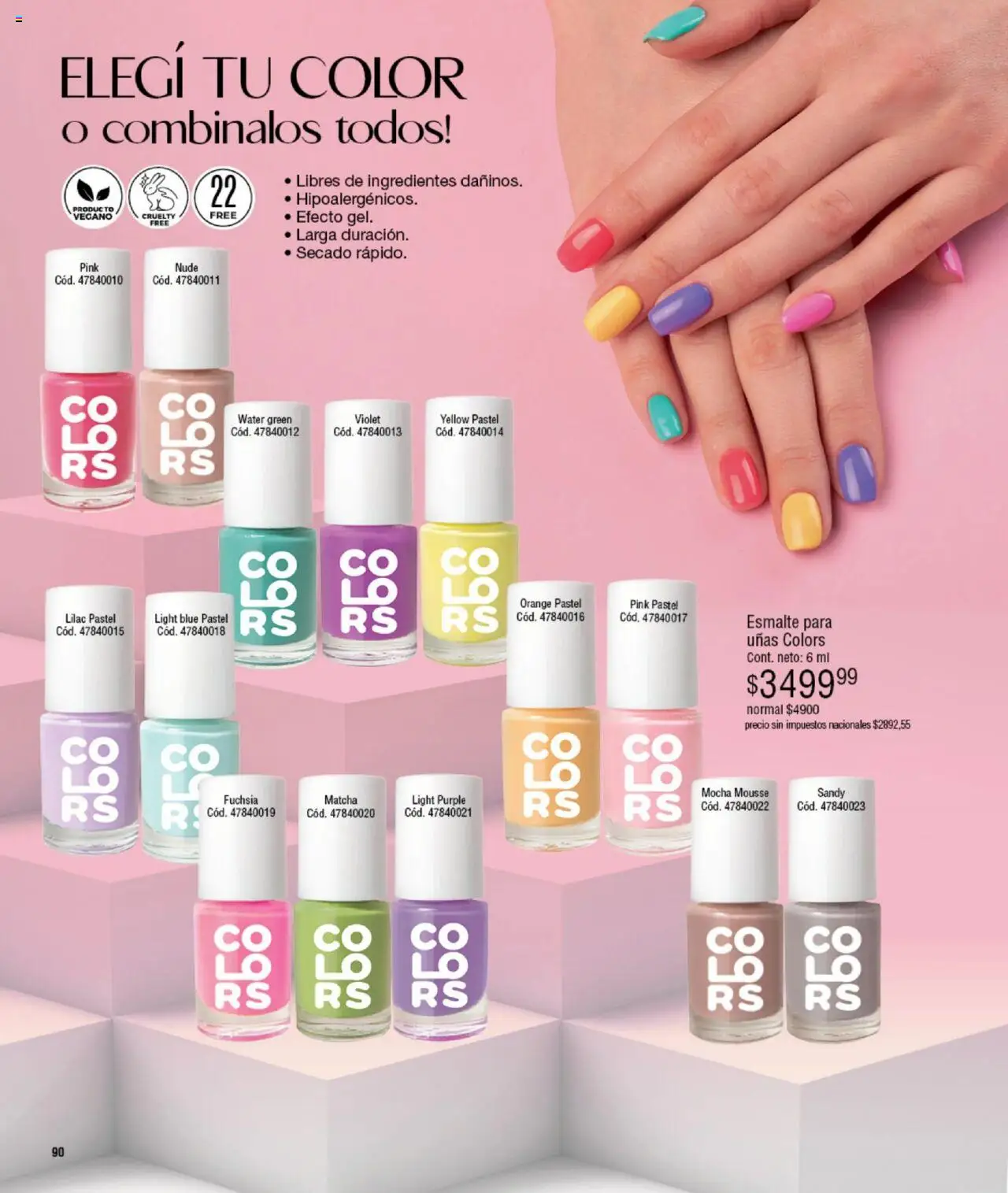 Millanel catálogo │ válido desde el 15.09.2025 | Página: 90 | Productos: Mousse
