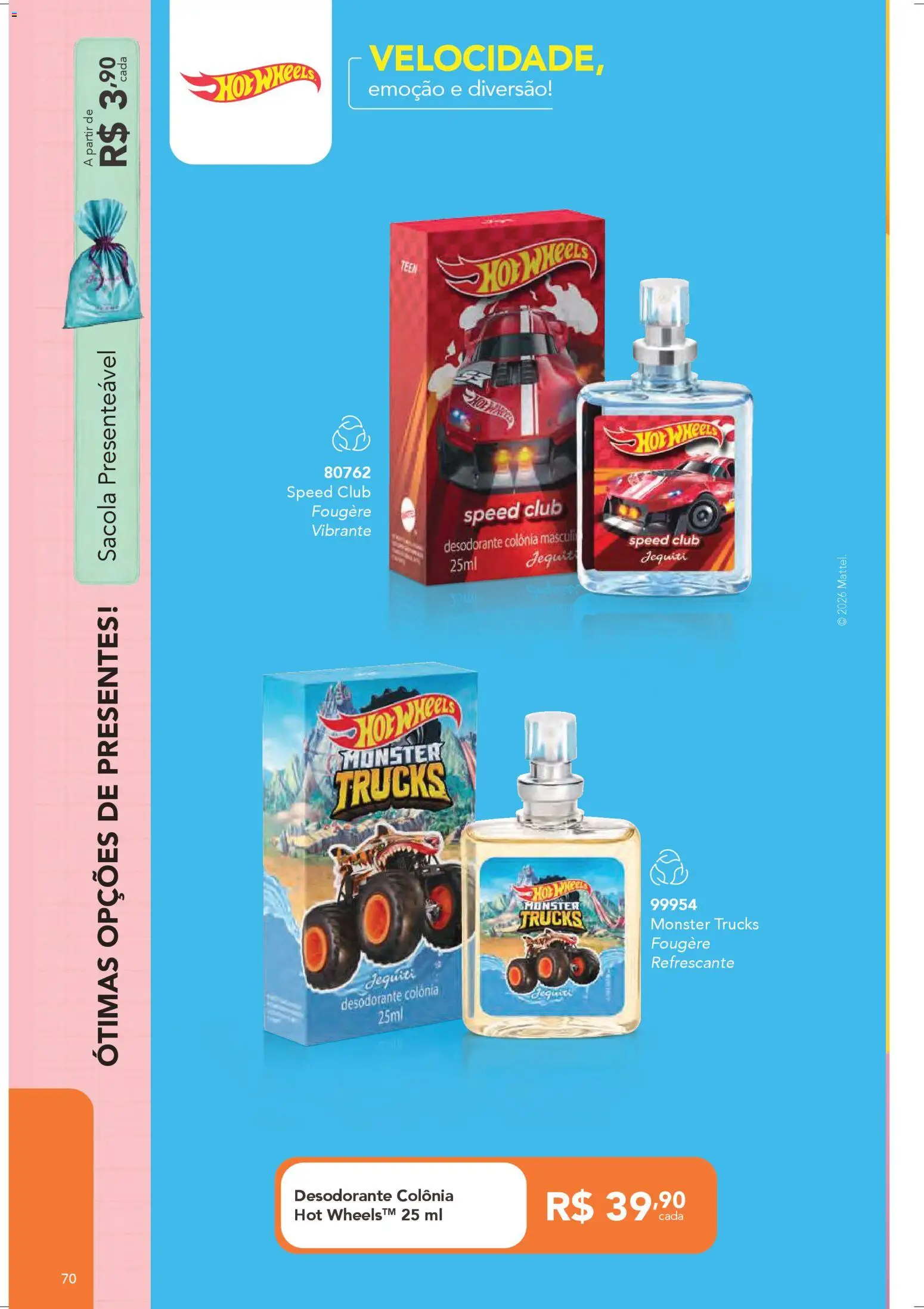 Jequiti Folheto - válido de 28.03.2026 | Página: 70 | Produtos: Desodorante, Monster