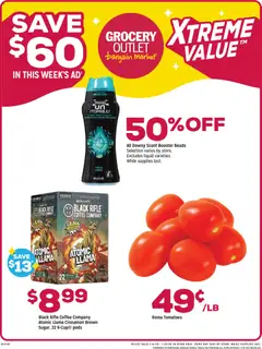 Preview of Grocery Outlet weekly ads valid from 14.01.2026