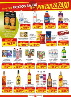 Vista previa de Soriana - Preciazazaso Híper: Valle de México, nuevo folleto de la tienda, válido en México a partir del 13.11.2025 | Página: 4 | Productos: Cacahuate, Tomate, Agua, Cerveza