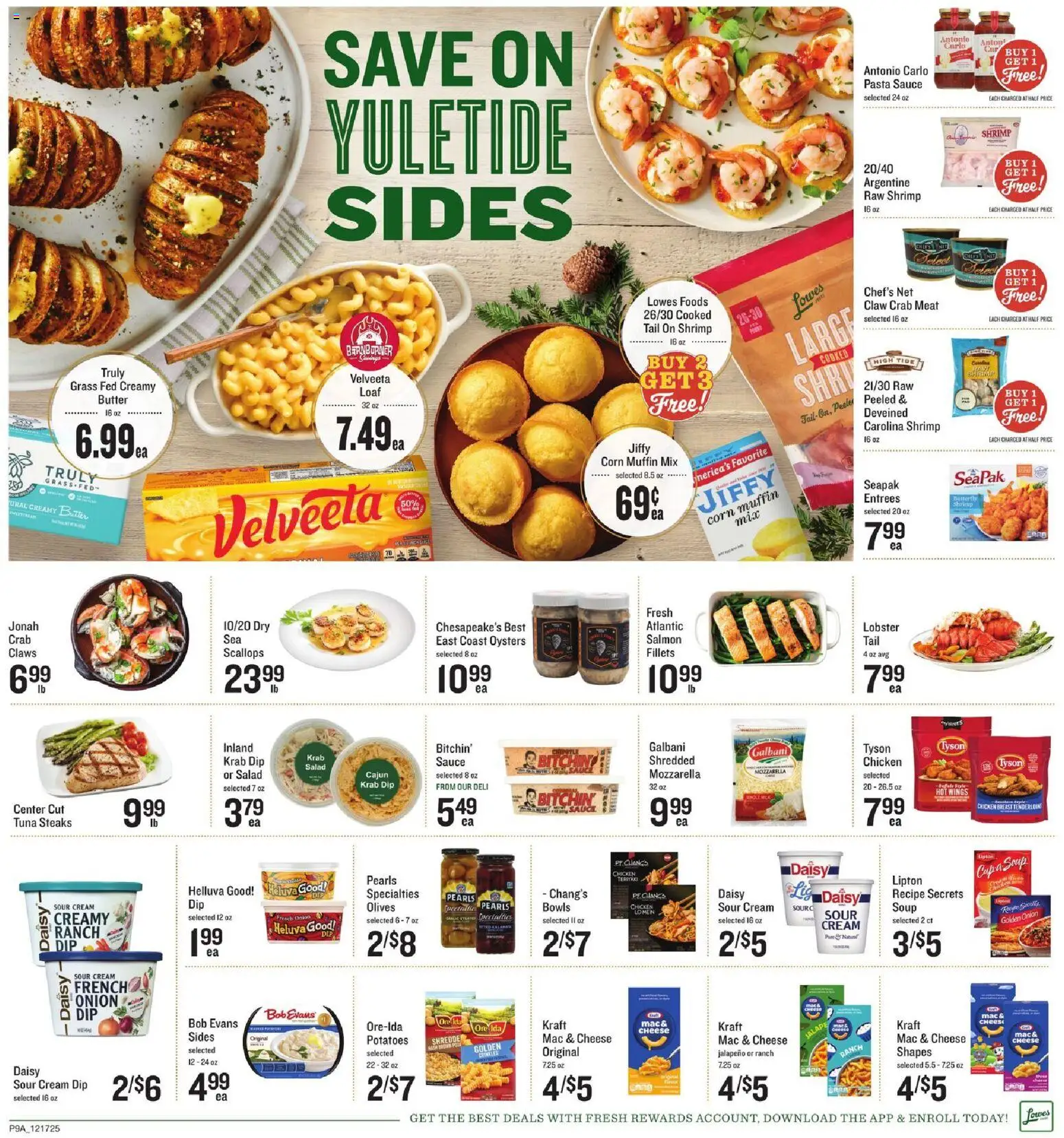 Lowes Foods Weekly Ad - NC - valid from 17.12.2025 | Page: 12 | Products: Pasta, Salad, Muffin, Onion