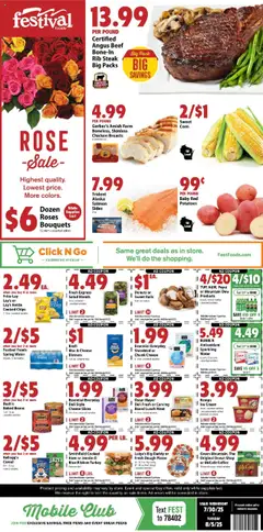 Preview of Festival Foods weekly ads valid from 30.07.2025