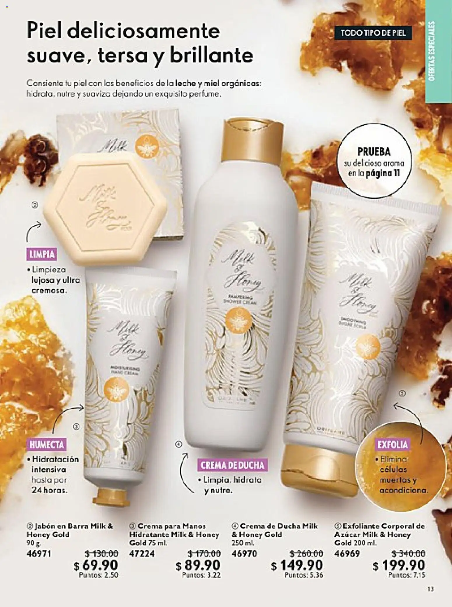 Nuevas ofertas de Oriflame válidas en toda la República Mexicana desde el 07.03.2026. ¡Encuentra las mejores ofertas en Oriflame campaña 4 2026! | Página: 13 | Productos: Azúcar, Crema, Leche, Barra