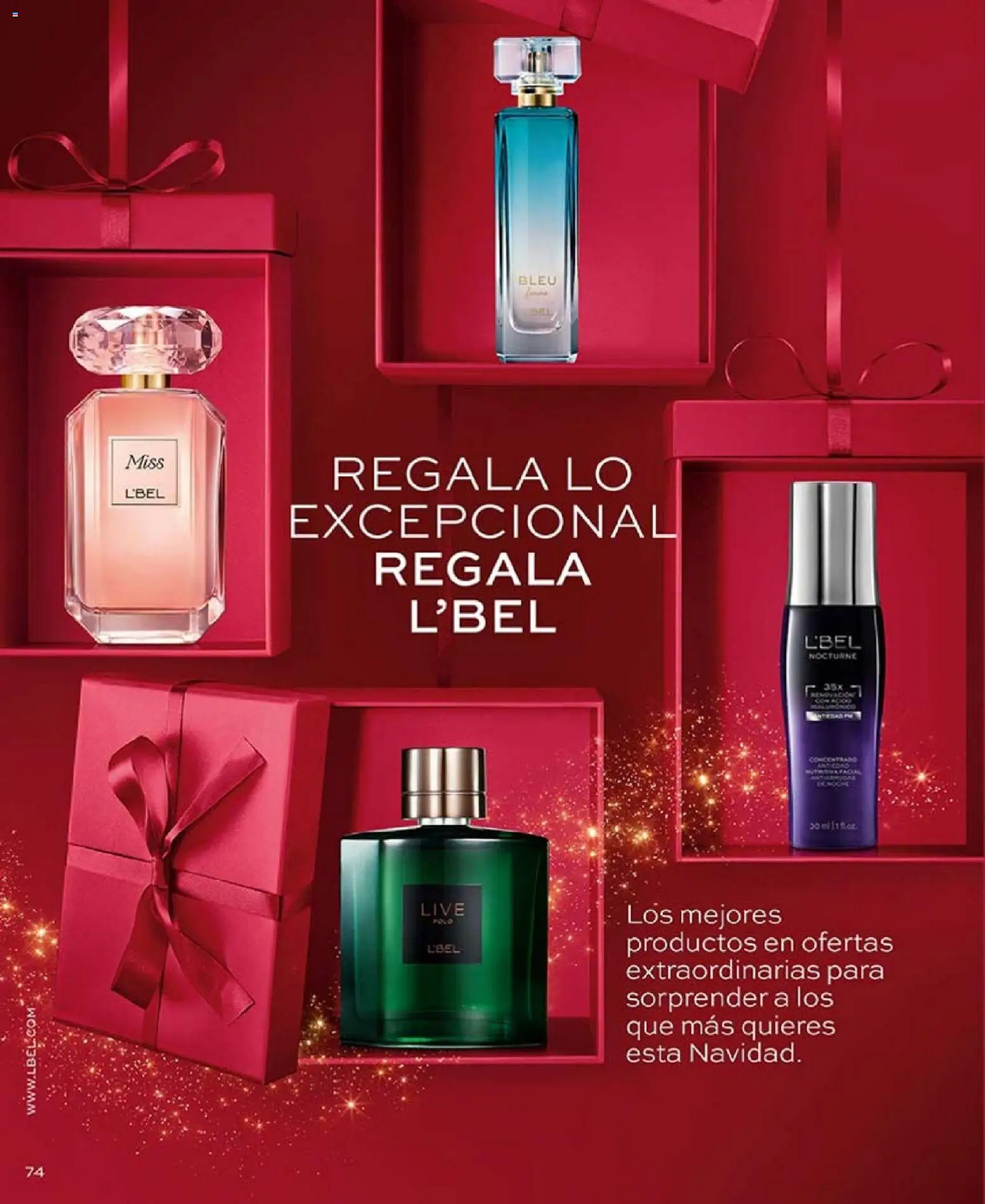 Catálogo L'Bel Campaña 18 │ válido desde el 30.11.2025 | Página: 74