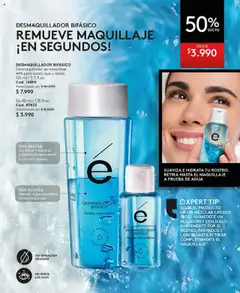 Catálogo Ésika Campaña 17 válido desde el 14.10.2025 | Página: 65 | Productos: Agua, Algodón, Maquillaje