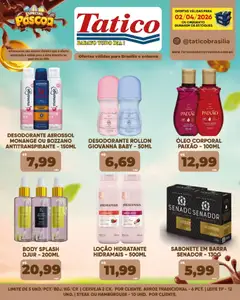 Tatico ofertas TV - Pré-Visualização do folheto da loja Tatico, válido de 02.04.2026 | Página: 21 | Produtos: Óleo, Cerveja, Arroz, Body