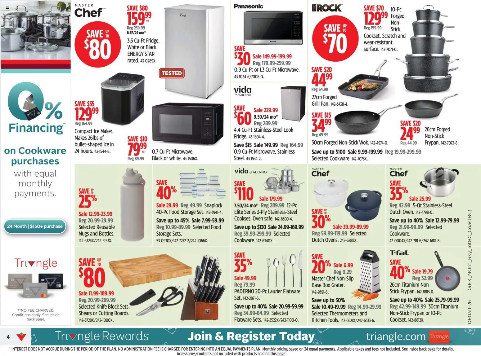 Canadian Tire flyer valid from 12.03.2026 | Page: 4 | Products: Oven, Grill, Box