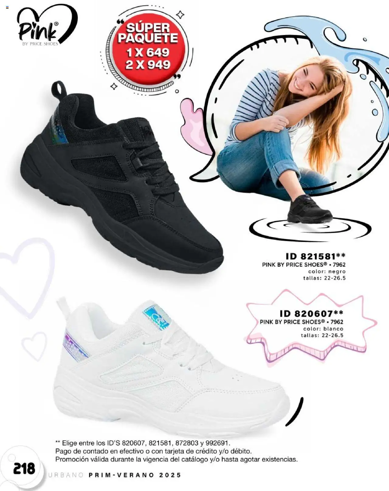 Nuevas ofertas de Price Shoes válidas en toda la República Mexicana desde el 24.01.2025. ¡Encuentra las mejores ofertas en Price Shoes catálogo Urbano! | Página: 218