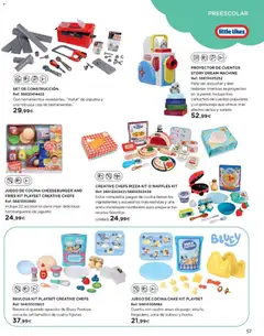 Vista previa de El Corte Inglés catálogo Juguetes, nuevo folleto de la tienda, válido en México a partir del 27.10.2025 | Página: 57 | Productos: Pizza, Espuma, Proyector, Caja
