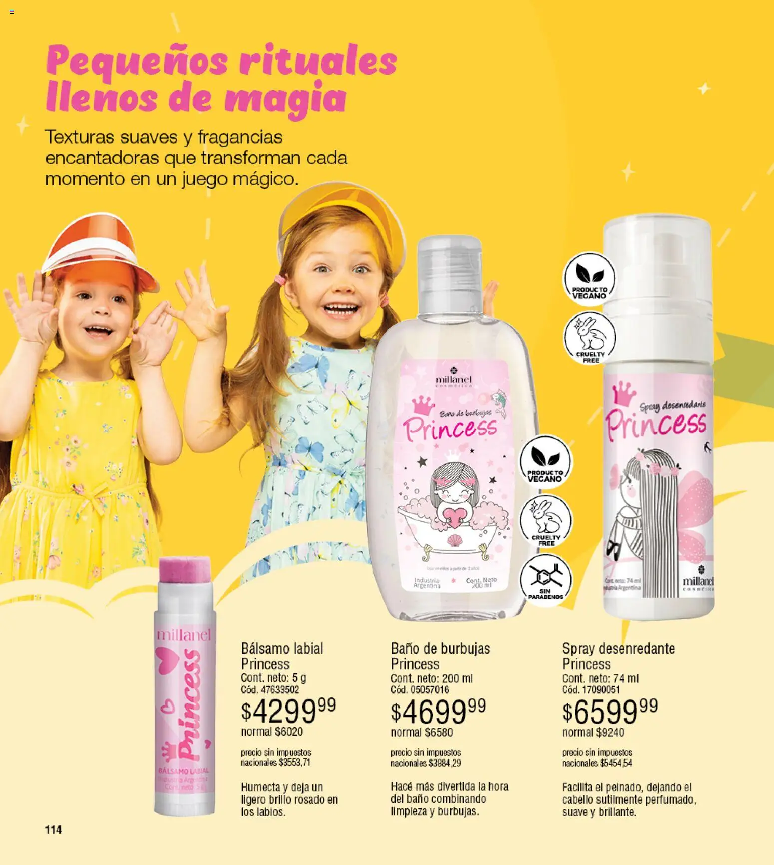 Millanel - Catálogo │ válido desde el 02.03.2026 | Página: 114 | Productos: Baño, Brillo, Bálsamo