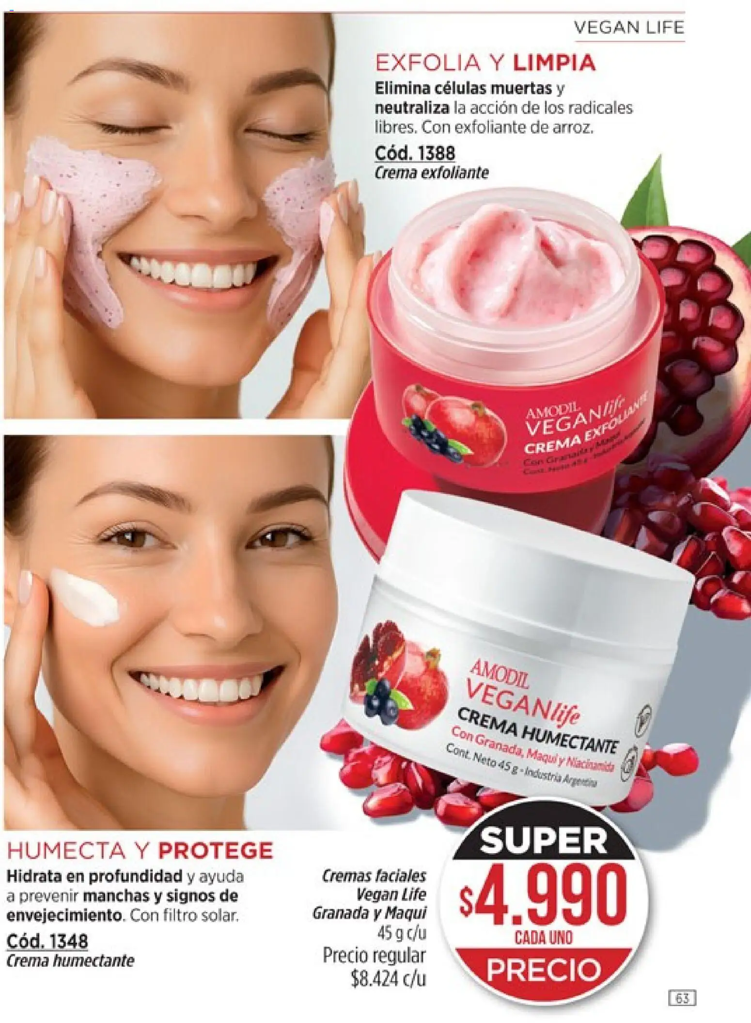 Catálogo Amodil Campaña 2 │ válido desde el 01.02.2026 | Página: 63 | Productos: Crema