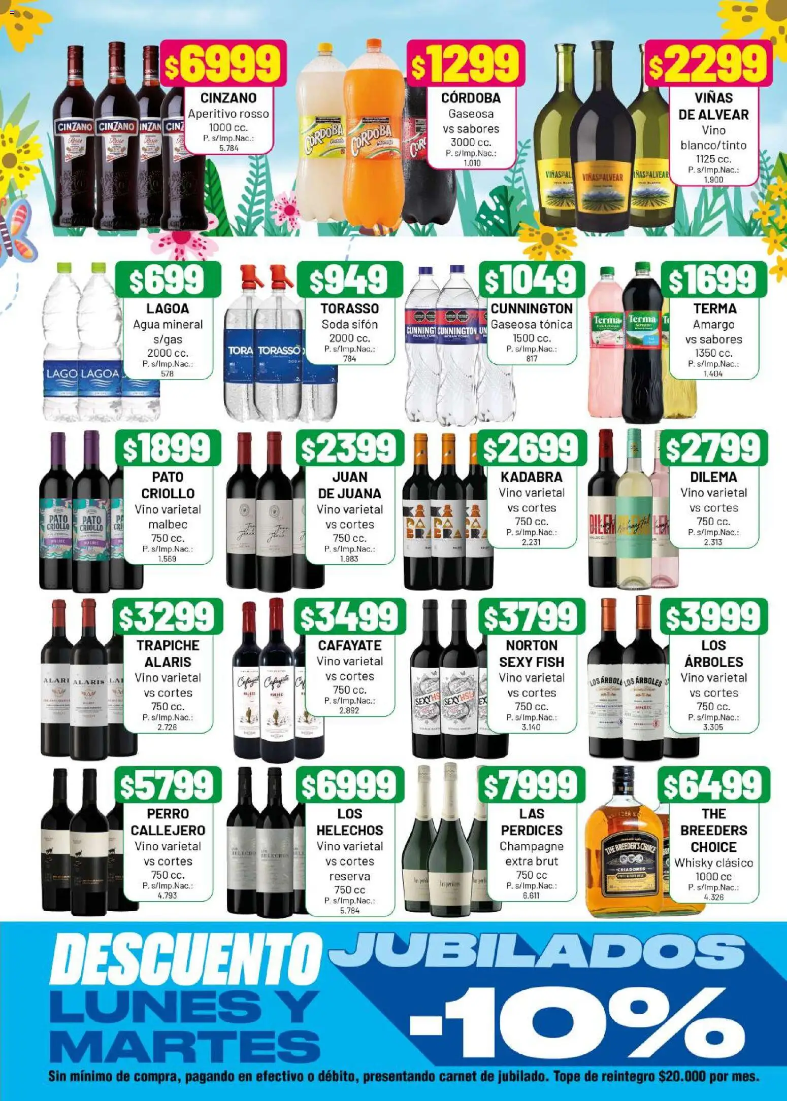 Almacor catálogo │ válido desde el 23.10.2025 | Página: 7 | Productos: Whisky, Gaseosa, Champagne, Vino