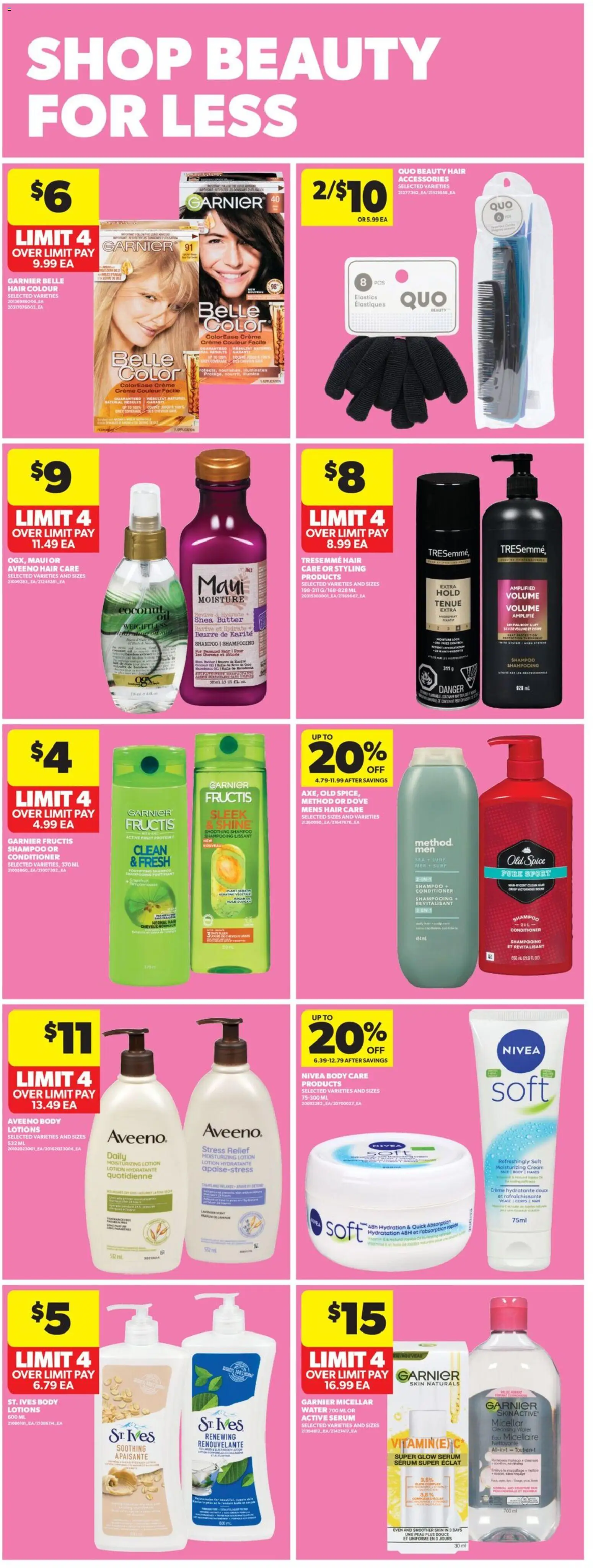 Real Canadian Superstore flyer valid from 12.02.2026 | Page: 26 | Products: Cream, Shampoo, Conditioner, Butter