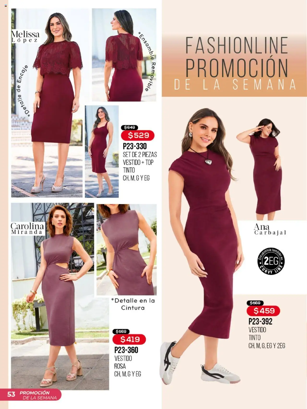 Nuevas ofertas de Cklass válidas en toda la República Mexicana desde el 01.10.2025. ¡Encuentra las mejores ofertas en Cklass - Catálogo Promoción De La Semana! | Página: 54 | Productos: Vestido, Top