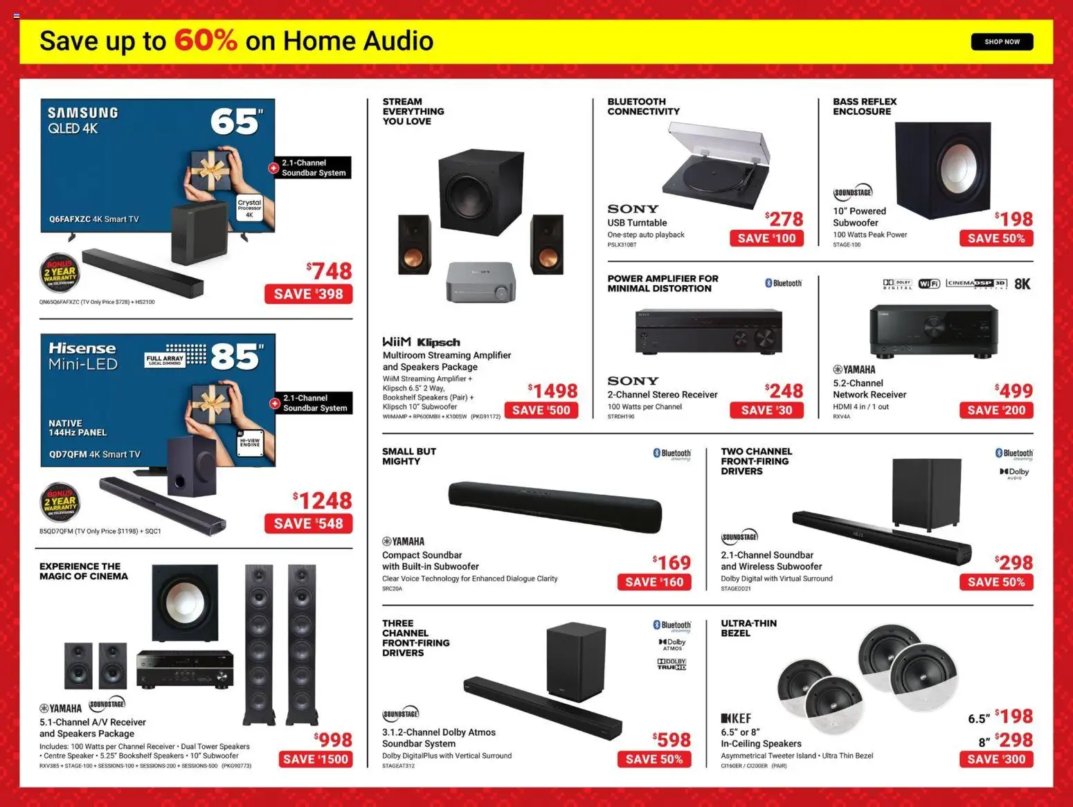 Visions flyer valid from 05.12.2025 | Page: 4 | Products: Tv, Audio