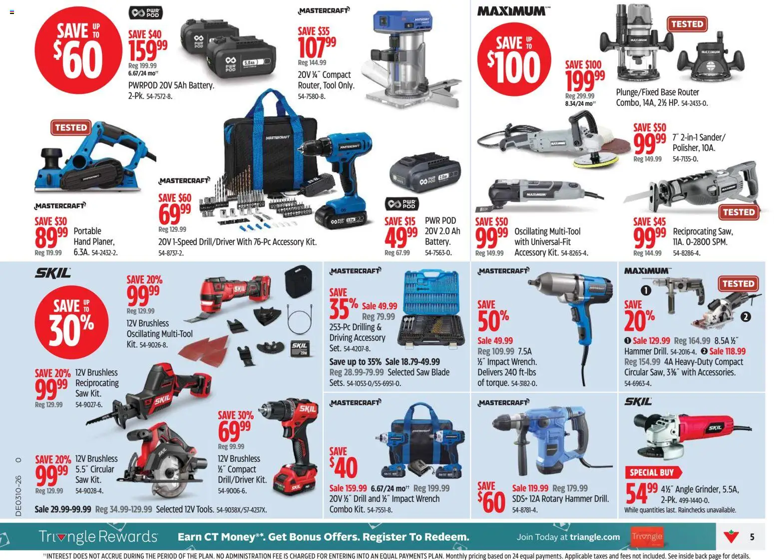 Canadian Tire flyer valid from 05.03.2026 | Page: 5