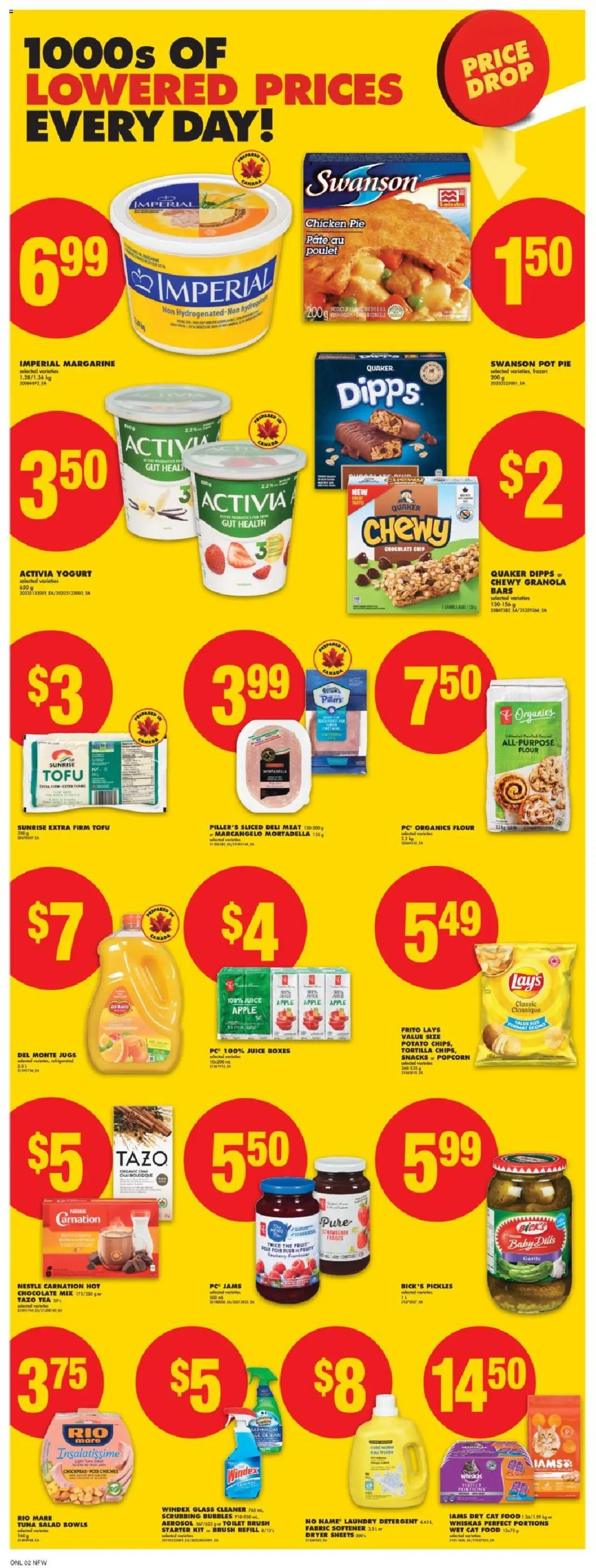 No Frills flyer valid from 11.09.2025 | Page: 7 | Products: Chips, Salad, Dryer, Detergent