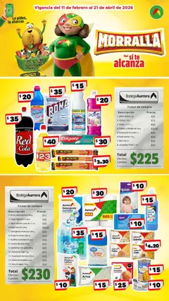 Vista previa de Bodega Aurrerá folleto, nuevo folleto de la tienda, válido en México a partir del 11.02.2026