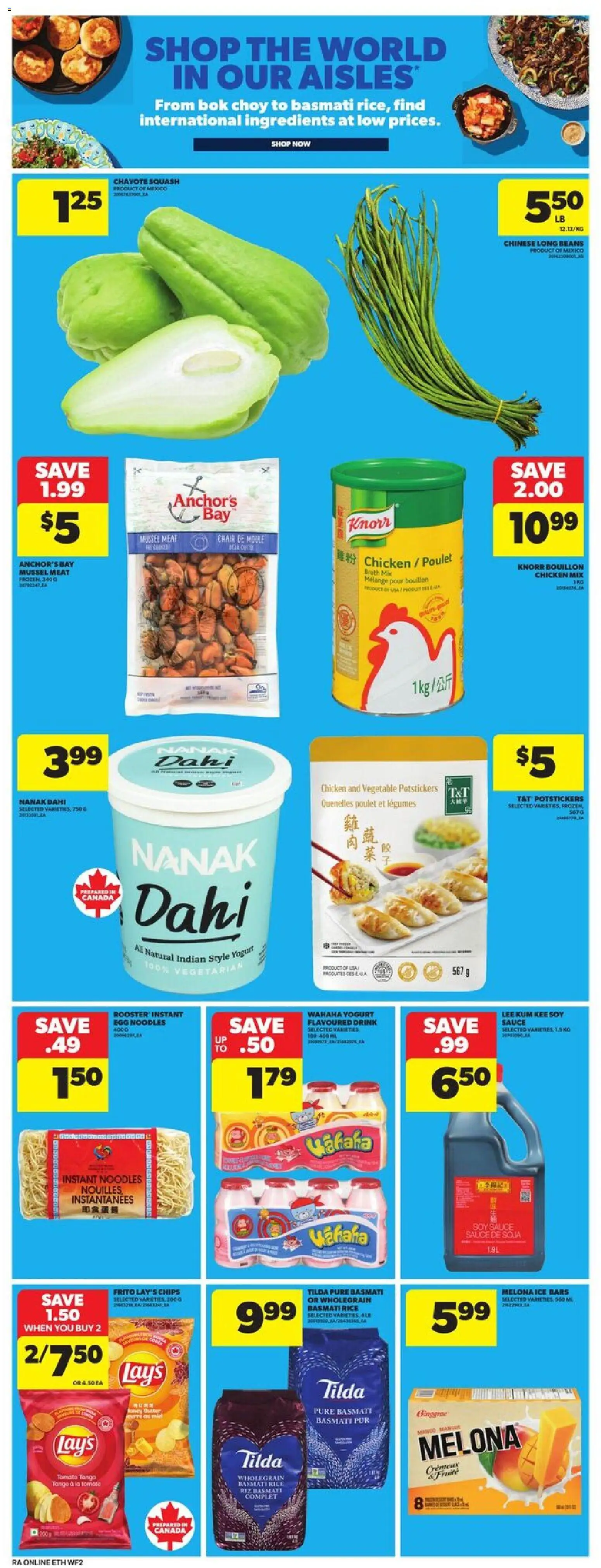 Atlantic Superstore flyer valid from 23.10.2025 | Page: 16 | Products: Noodles, Chair, Yogurt, Chicken