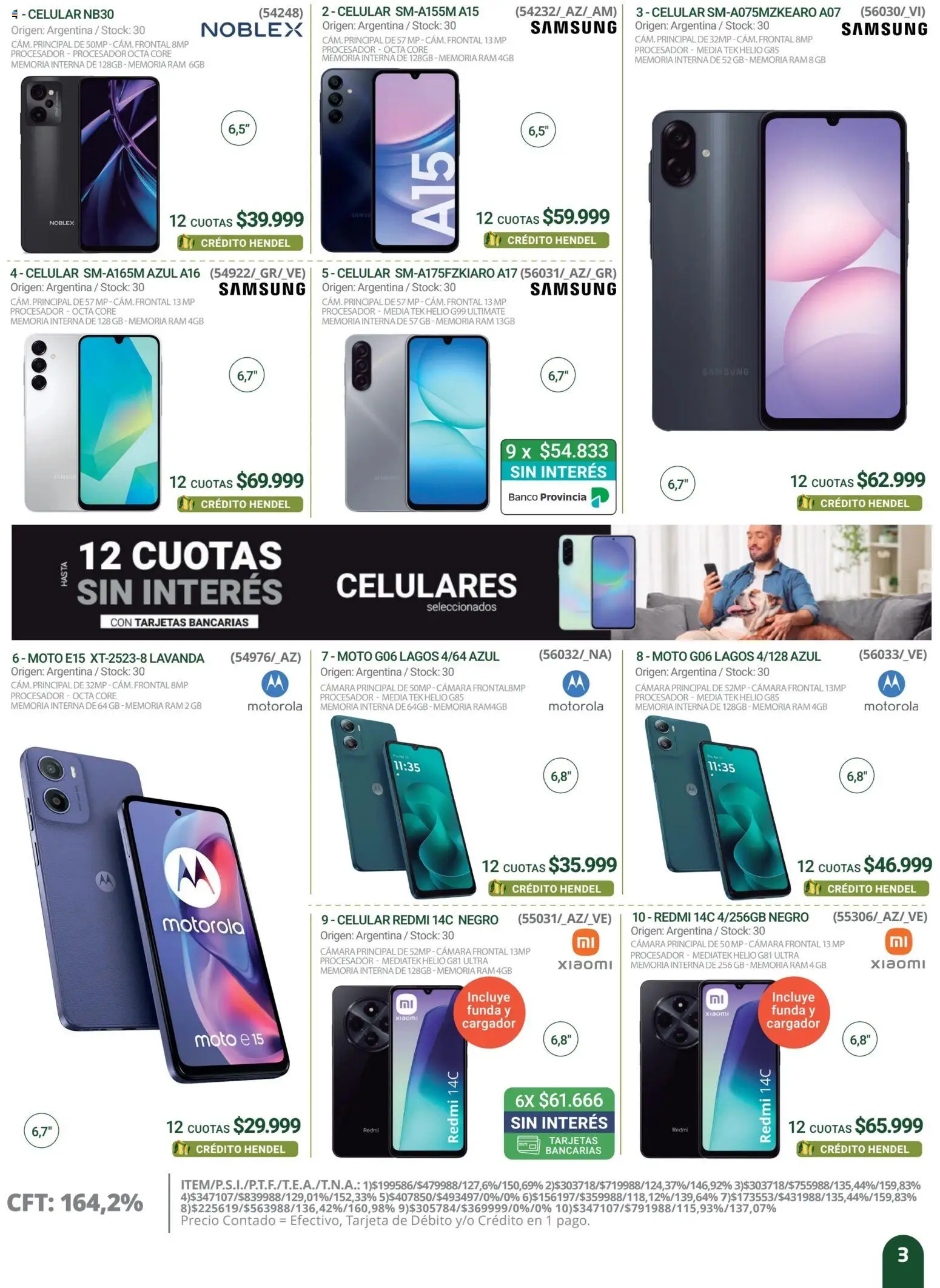 Hendel catálogo │ válido desde el 01.03.2026 | Página: 3 | Productos: Cámara, Banco, Cargador