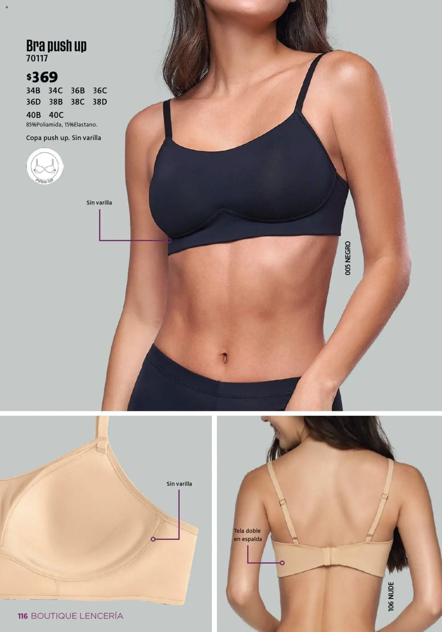 Nuevas ofertas de Ilusión válidas en toda la República Mexicana desde el 01.04.2026. ¡Encuentra las mejores ofertas en Ilusión catálogo Primavera! | Página: 120 | Productos: Lenceria