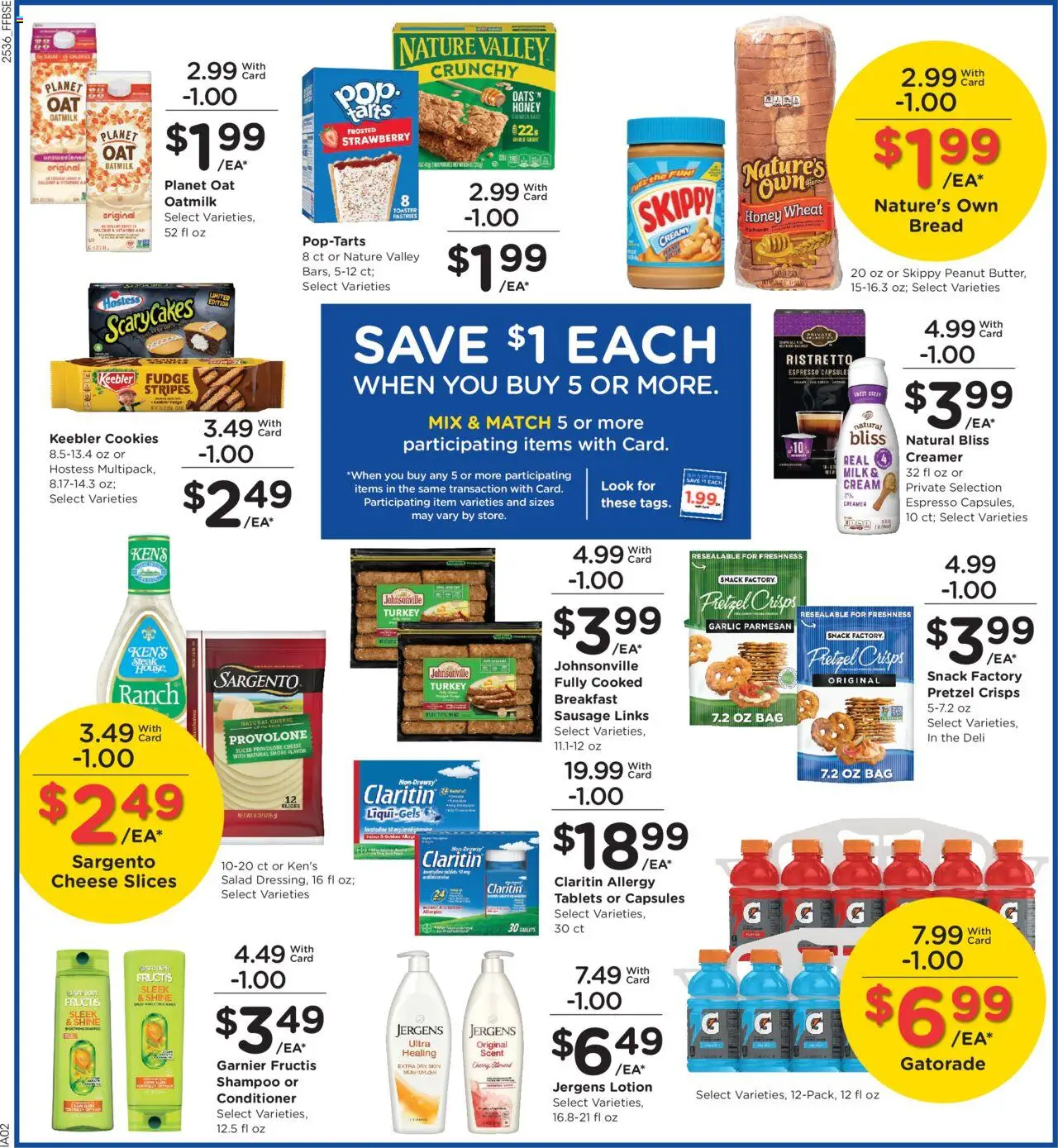 Fry's Food Weekly Ad - valid from 08.10.2025 | Page: 7 | Products: Salad, Sugar, Sausage, Sheet