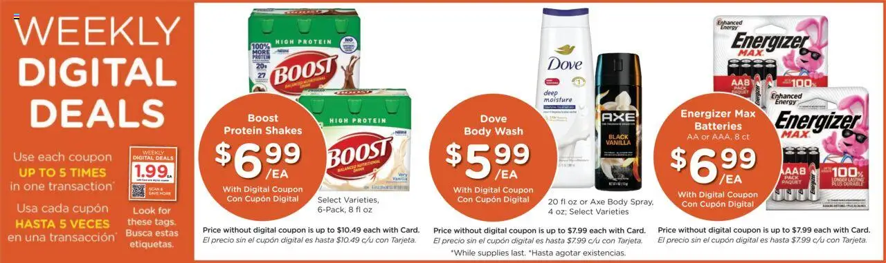 Smith's Weekly Ad - valid from 01.10.2025 | Page: 7 | Products: Axe, Body Wash