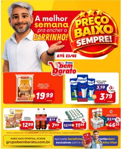 Supermercado Bem Barato - Ofertas da semana - Pré-Visualização do folheto da loja Supermercado Bem Barato, válido de 18.02.2026