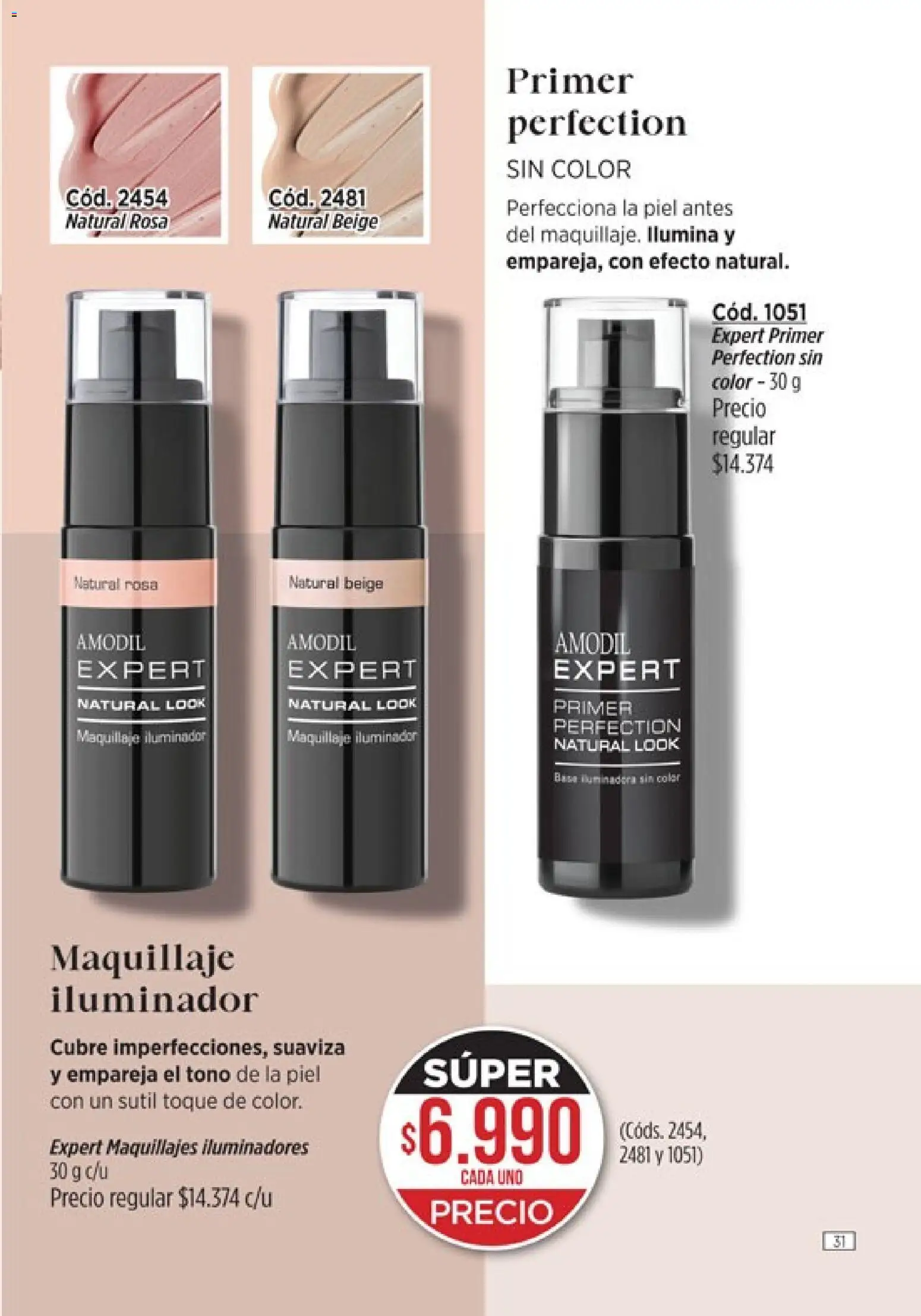 modil - Campaña 7 │ válido desde el 20.03.2026 | Página: 31 | Productos: Maquillaje, Iluminador