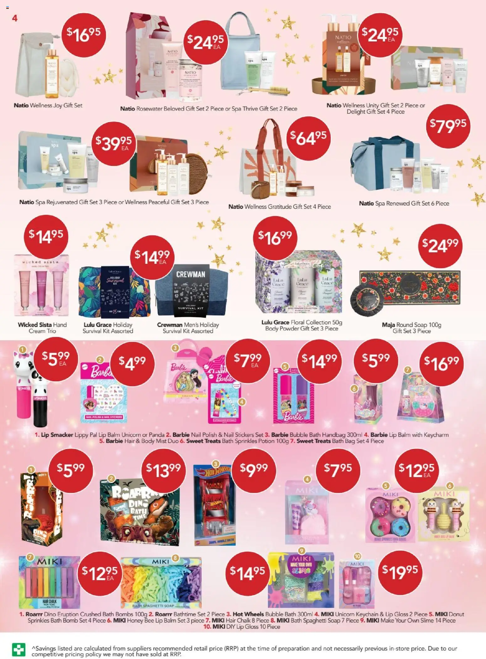 Terry White catalogue - valid from 04.12.2025 | Page: 4 | Products: Floral, Powder, Bubble bath, Bag