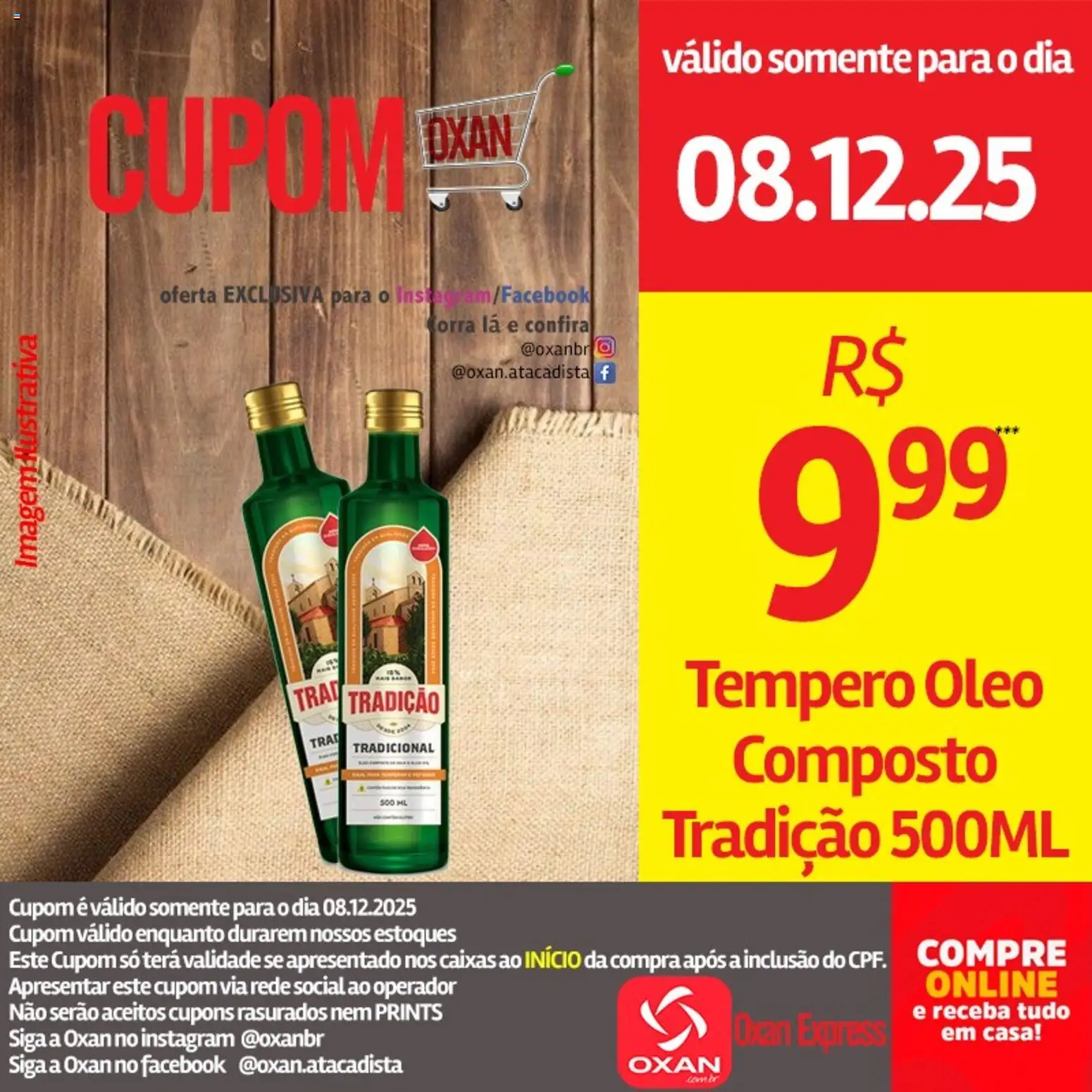 Oxan Atacadista Folheto - válido de 08.12.2025 | Página: 11 | Produtos: Óleo