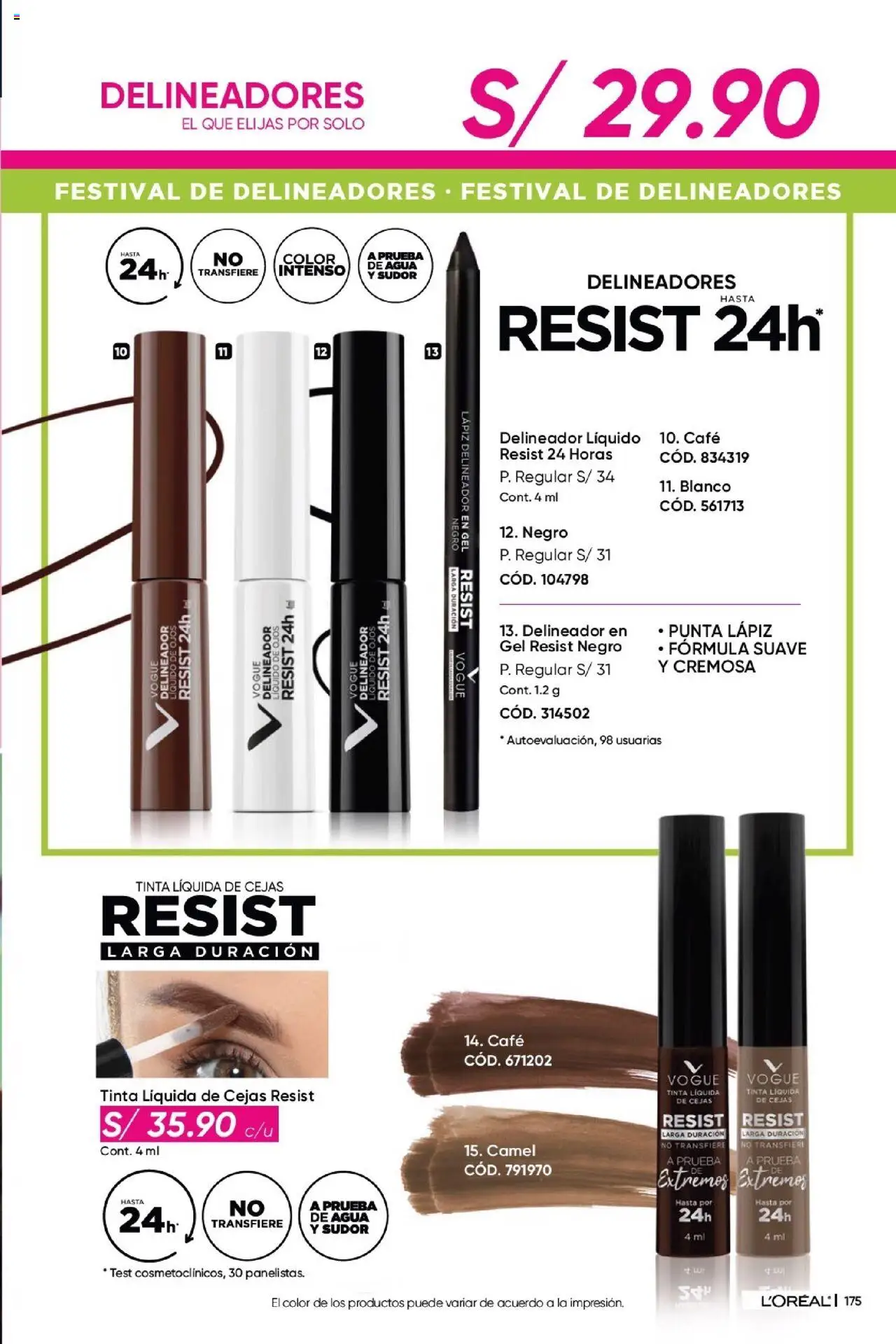 Catálogo Azzorti válido desde 17.06.2025 | Página: 177 | Productos: Delineador, Café