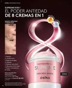 Ésika - Catálogo -  Vista previa de la revista de la tienda Ésika valido desde el 05.09.2025 | Página: 112 | Productos: Crema