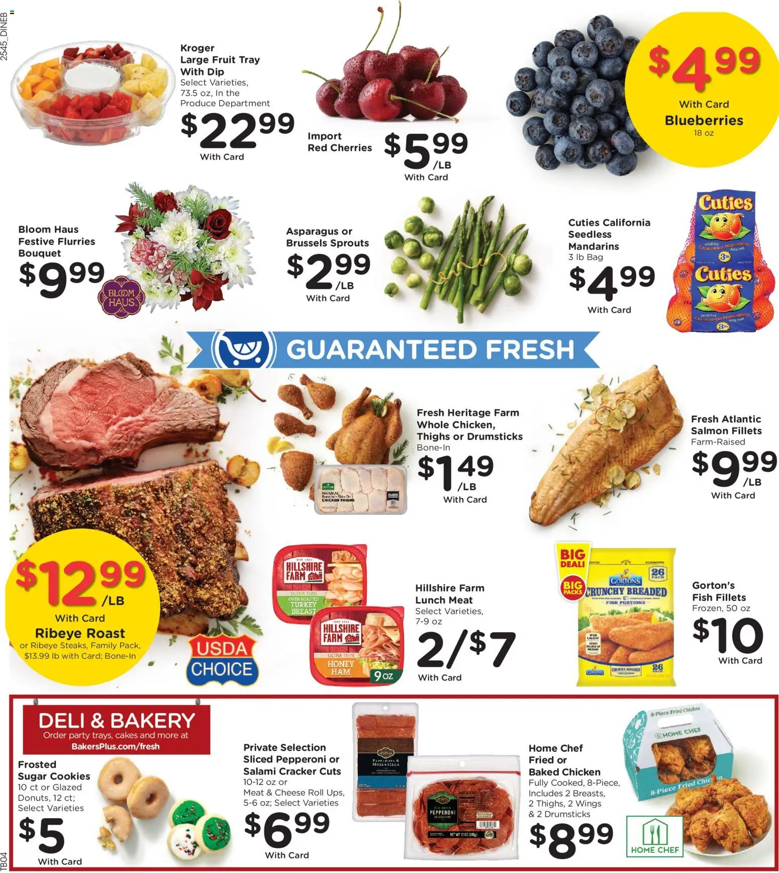 Baker's Weekly Ad - NE - valid from 10.12.2025 | Page: 13 | Products: Mandarins, Brussels Sprouts, Fish, Cookies