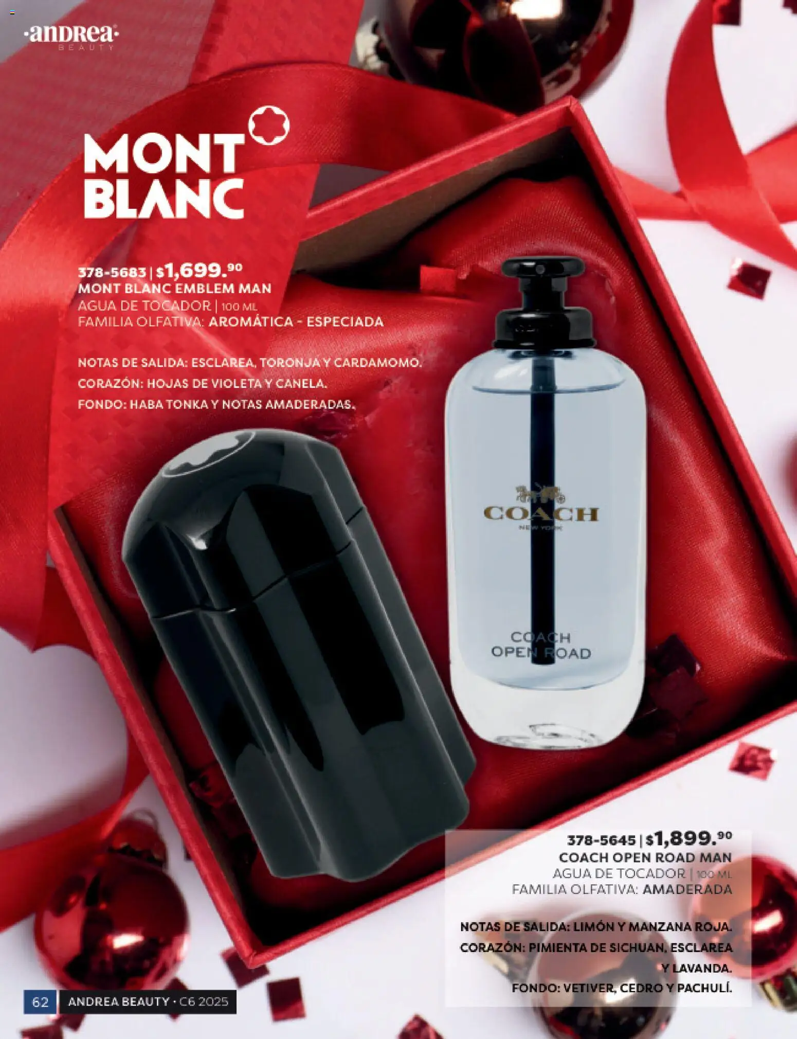 Nuevas ofertas de Andrea válidas en toda la República Mexicana desde el 31.10.2025. ¡Encuentra las mejores ofertas en Andrea catálogo Beauty! | Página: 62 | Productos: Pimienta, Manzana, Agua, Limón