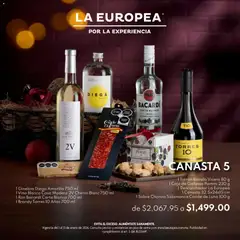 Vista previa de La Europea catálogo Canasta 5, nuevo folleto de la tienda, válido en México a partir del 01.01.2026